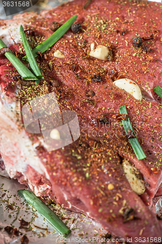 Image of Raw beef meat
