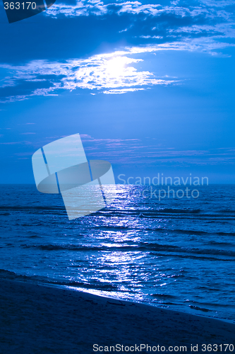 Image of blue sea