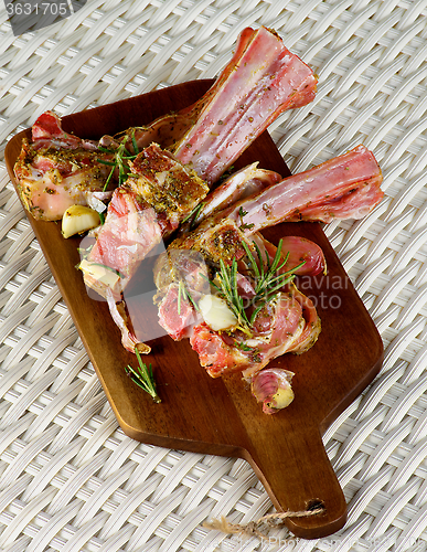 Image of Raw Lamb Ribs