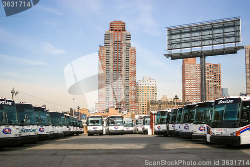 Image of Bus garage in New York