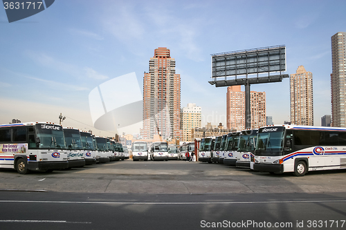 Image of Bus garage in Manhattan