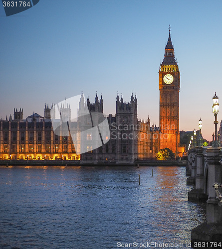 Image of Houses of Parliament in London