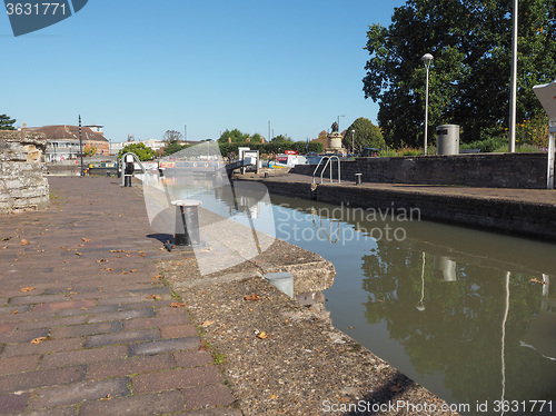 Image of Lock gate in Stratford upon Avon