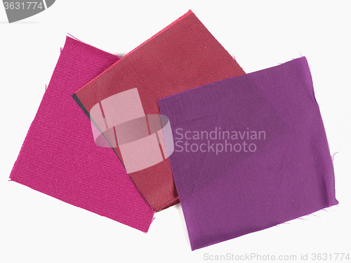 Image of Purple fabric sample