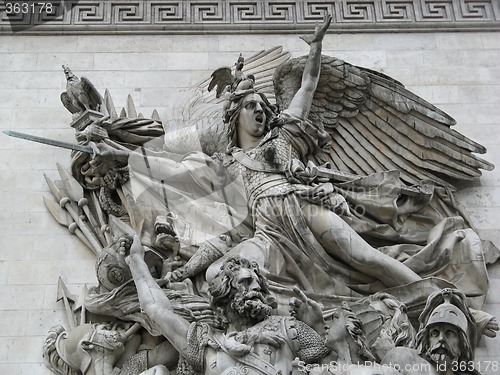 Image of Sculptures of the french Triump Arch