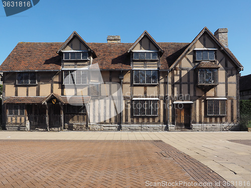 Image of Shakespeare birthplace in Stratford upon Avon