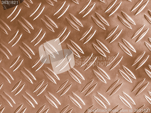Image of Retro looking Diamond steel