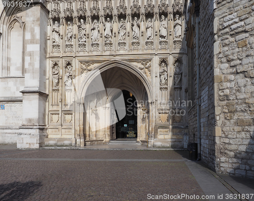 Image of Westminster Abbey in London