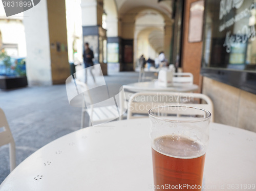 Image of British ale beer pint