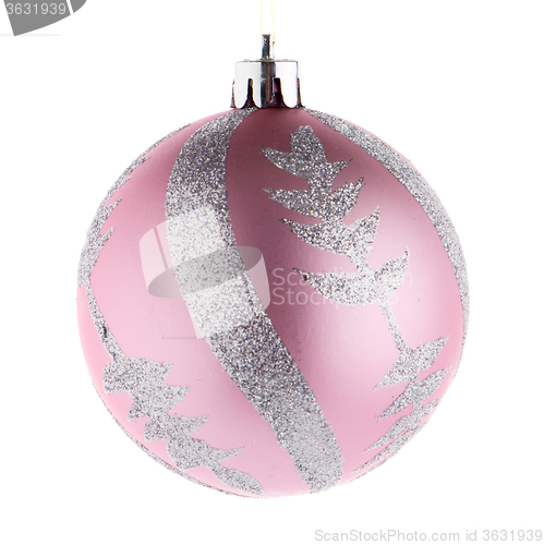 Image of Pink christmas ball