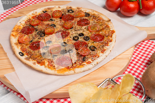 Image of Italian pizza