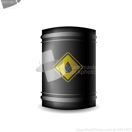 Image of Metal Oil Barrel