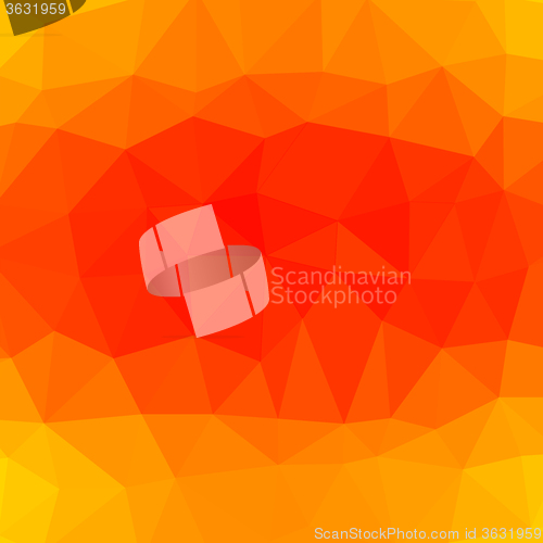 Image of Mosaic Orange Background