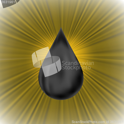 Image of Black Oil Drop