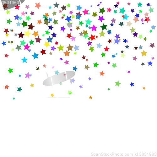 Image of Set of Colorful Stars