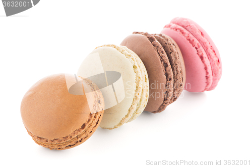 Image of Colorful French Macarons