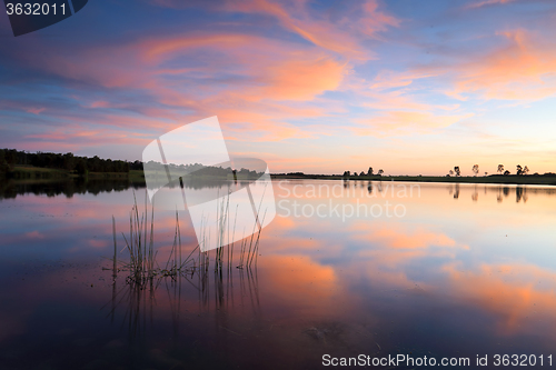 Image of Sunset Duralia Lake Penrith Australia
