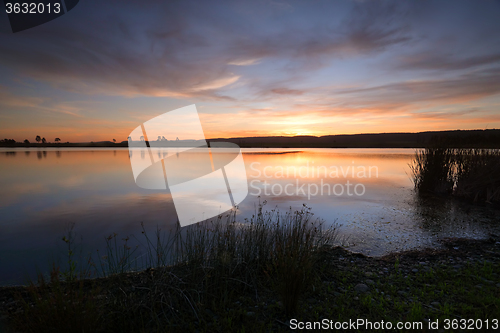 Image of Sunset Duralia Lake Penrith