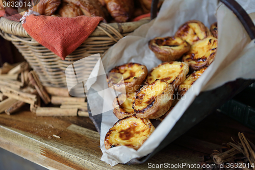 Image of Selection of cakes and pastries