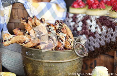 Image of Decadent pastry twists