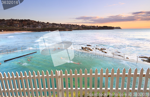 Image of Early morning swim at Bronte Pool, Australia
