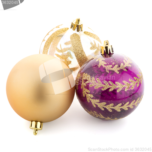 Image of Christmas decorative balls