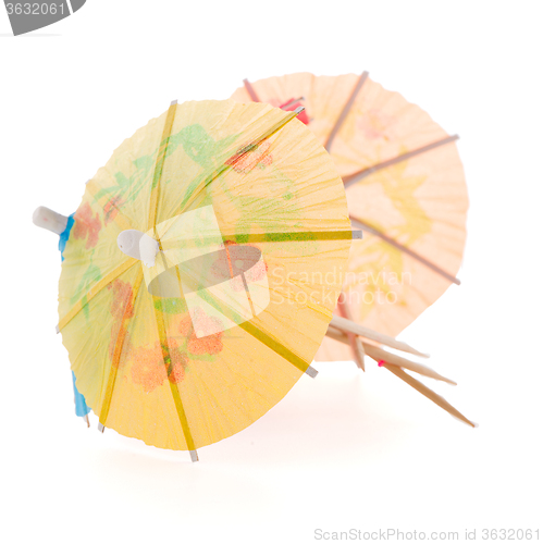 Image of Paper umbrellas for cocktails