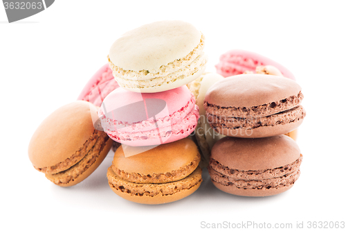 Image of Colorful French Macarons