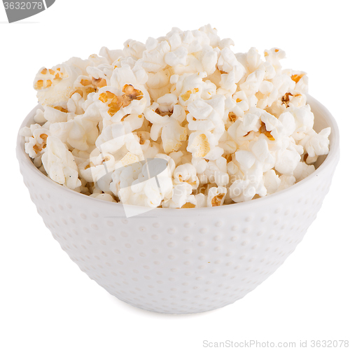 Image of Popcorn in a white bowl