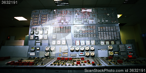 Image of Control room of an old power generation plant