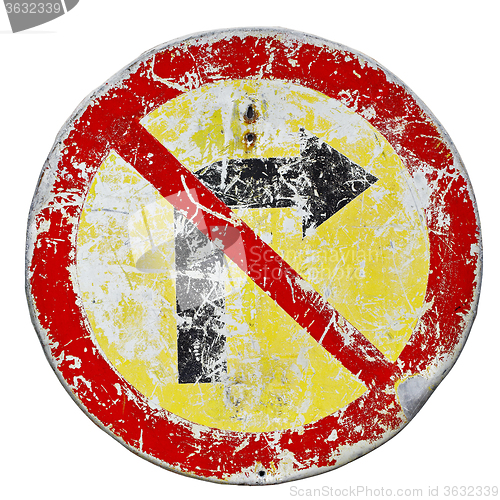 Image of No right turn