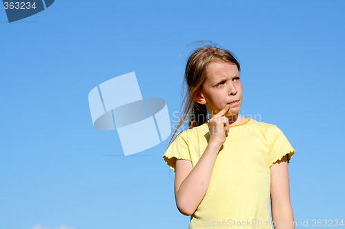 Image of Blue, blue sky over me...