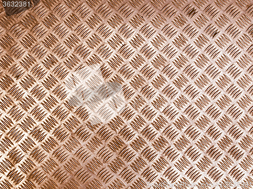 Image of Retro looking Diamond steel