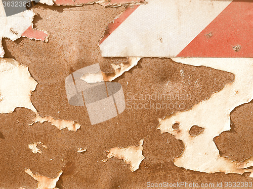 Image of Retro looking Rusted steel