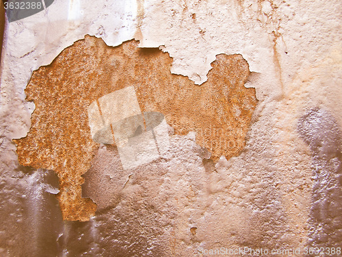 Image of Retro looking Rusted steel