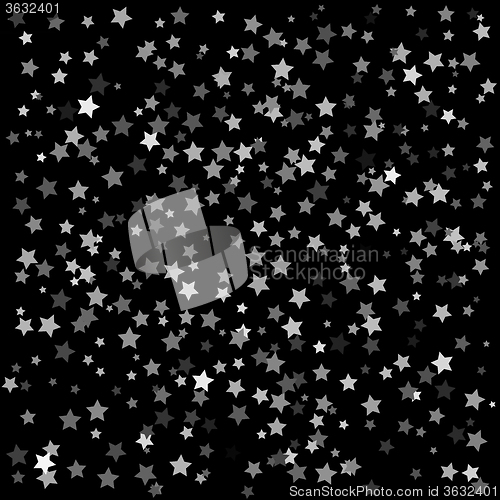 Image of Set of Grey Stars