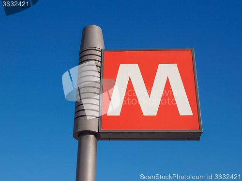 Image of Subway sign