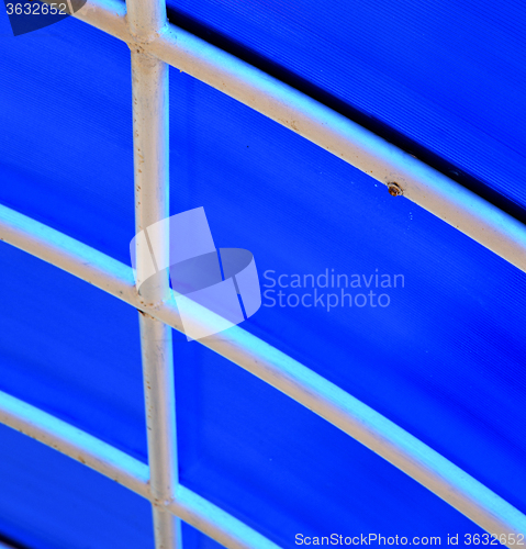 Image of plastic abstract   kho phangan pier roof lomprayah  bay   in tha