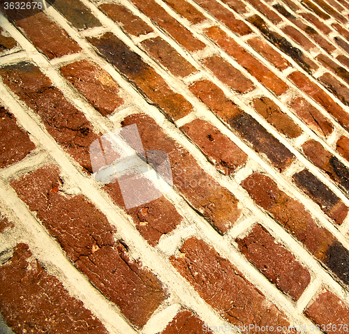 Image of in turbigo street abstract   pavement of a curch  marble