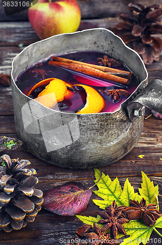 Image of autumn and mulled wine