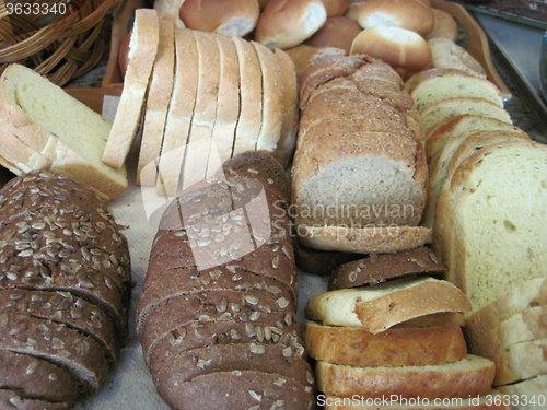 Image of bulgarian bread background