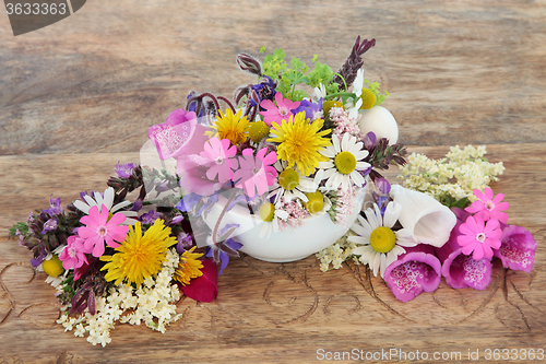 Image of Heath Care with Flowers