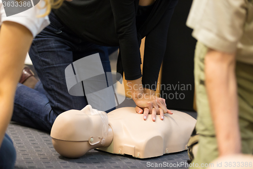 Image of First aid CPR seminar.