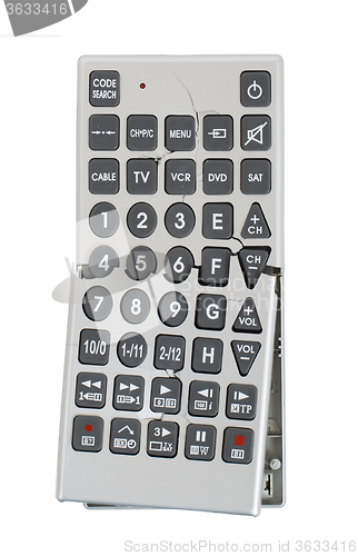 Image of Broken old remote control tv