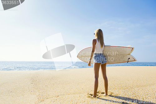 Image of Surfer girl