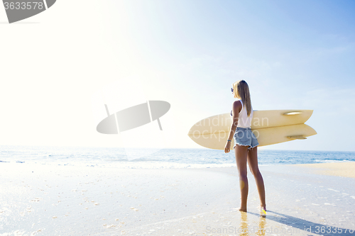 Image of Surfer girl