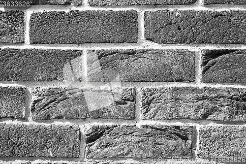 Image of brick in  italy old   material the background