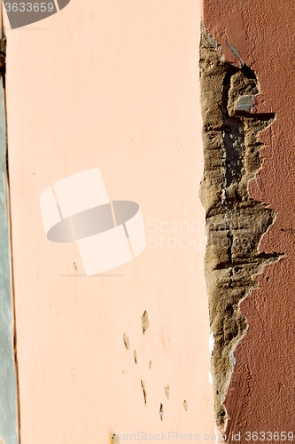 Image of line in morocco old tile   colorated floor ceramic  