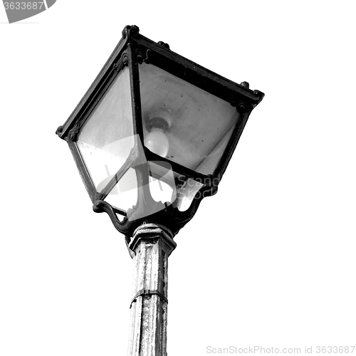 Image of europe in the sky of italy lantern and abstract illumination