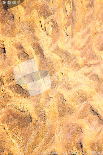 Image of brown dry sand   sahara desert morocco africa erosion 